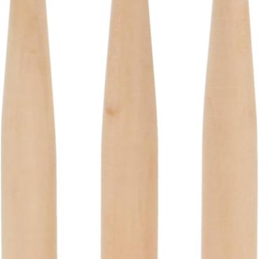 3 Pack 8" Mini Baseball Bats, Wooden Unfinished Wood Ball Bats Mini Baseball Bat, Unpainted Small Wooden Bats Small Party Favors for Painting Sports DIY Craft Projects
