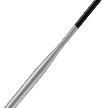 Baseball Bat Steel with Carrying Bag (28 in, Silver)